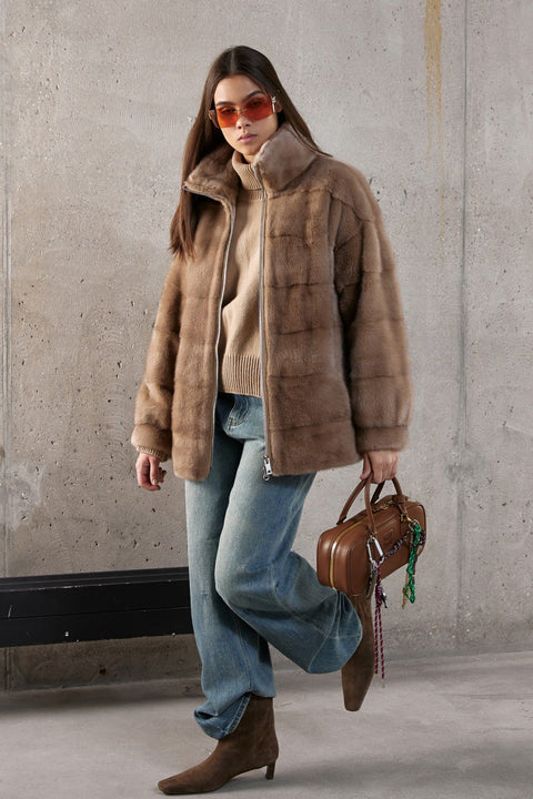 Chaqueta de visón Manon
