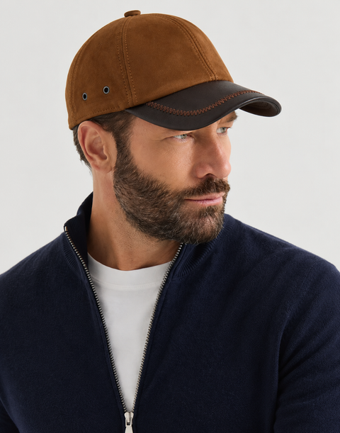 Echter Velourshut für Herren