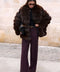 Brown Fox Fur Coat