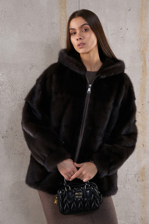 Nadine Mink Jacket