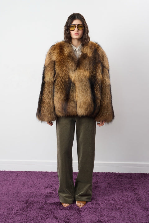 Raccoon Fur Coat