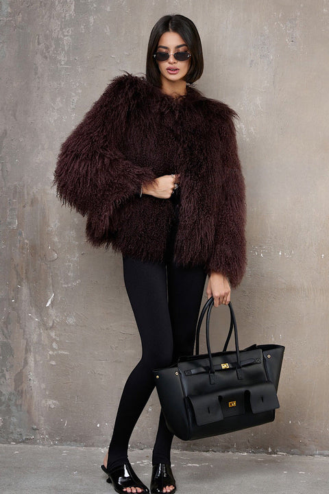 Rouge Mongolian Coat