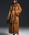 Long Cognac Mink Coat