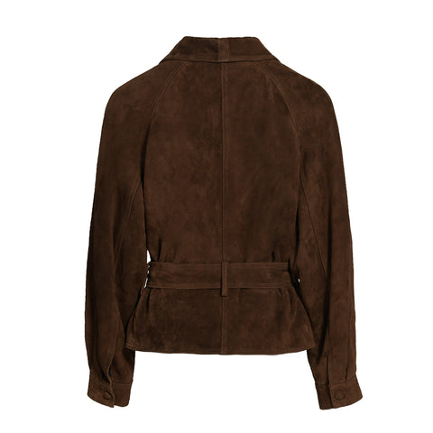 Kort brun mockajacka