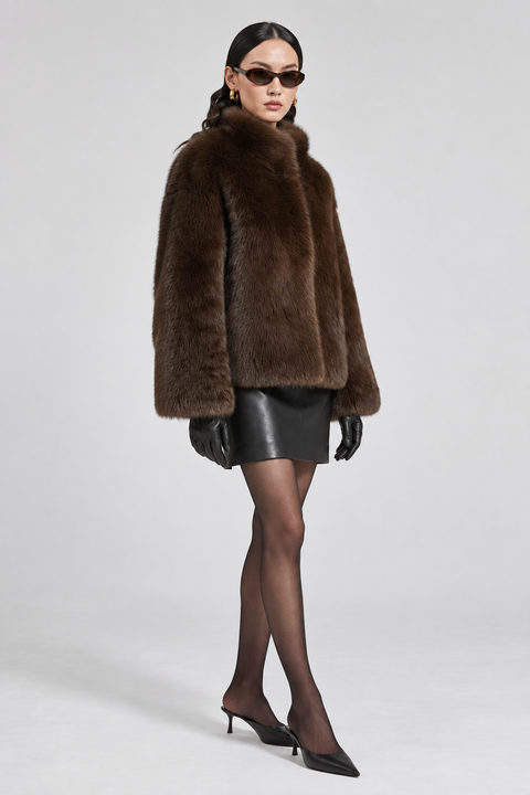 Genuine Shearling Coat