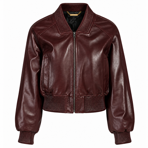 Leather Bomber