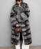 Long Fox Fur Coat
