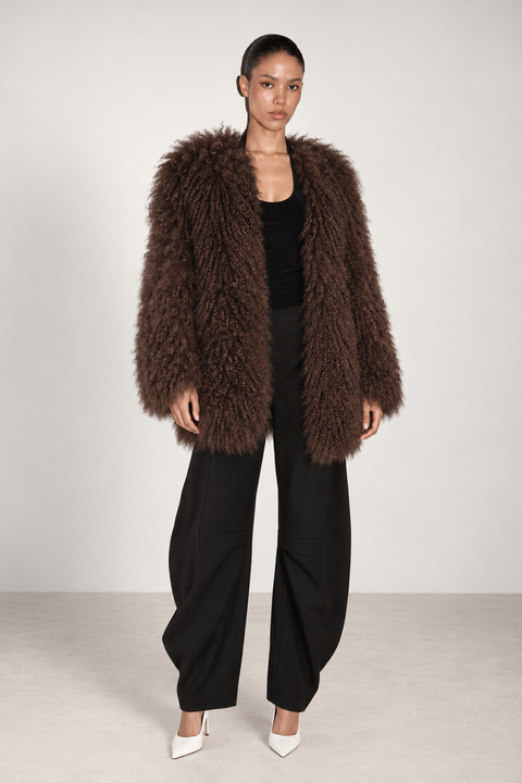 Brown Mongolian Coat