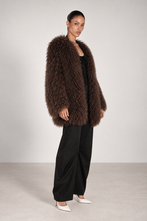 Brown Mongolian Coat