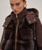 Hooded Cashmere and Mink Jacket
