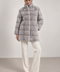 Cappotto in visone grigio