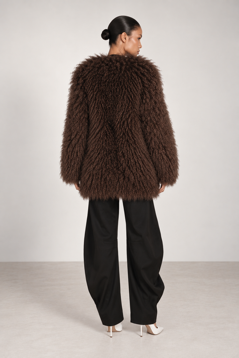 Brown Mongolian Coat