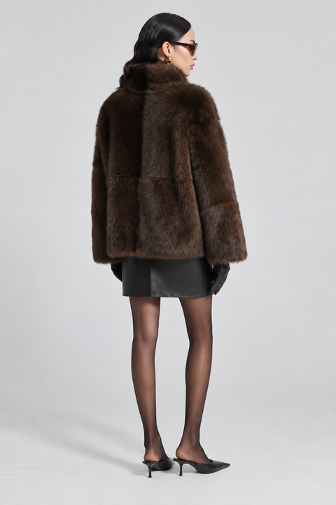 Genuine Shearling Coat