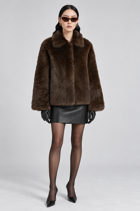 Genuine Shearling Coat