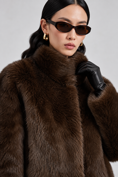Genuine Shearling Coat