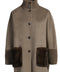Wool & Mink Pocket Coat